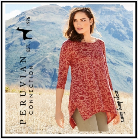 Peruvian Connection Tops Peruvian Connection Womens Classic Fit